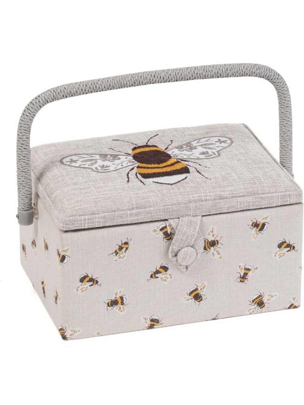 Medium Sewing Box Organizer - Perfect Craft Storage for Hobbyists & DIY Projects